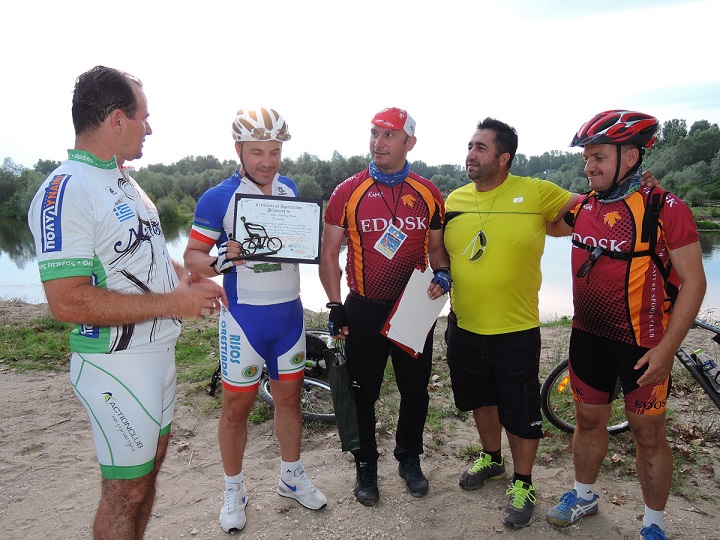 Successful implementation of the EuroVelo 13 cycling route events during Ardas Festival in Greece 